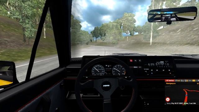 Volkswagen Golf GTİ Mk2 [ETS 2/ 1.37] смотреть онлайн