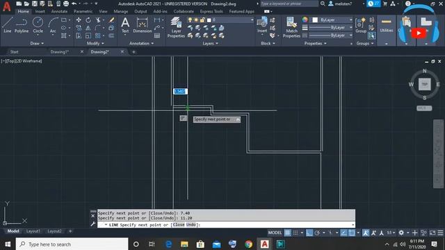 Best House Plan || New || In 2D AutoCAD 2021 Part 4 смотреть онлайн