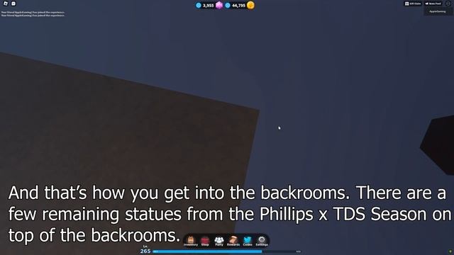 (Christmas Update) How to get into the backrooms | Tower Defense Simulator смотреть онлайн