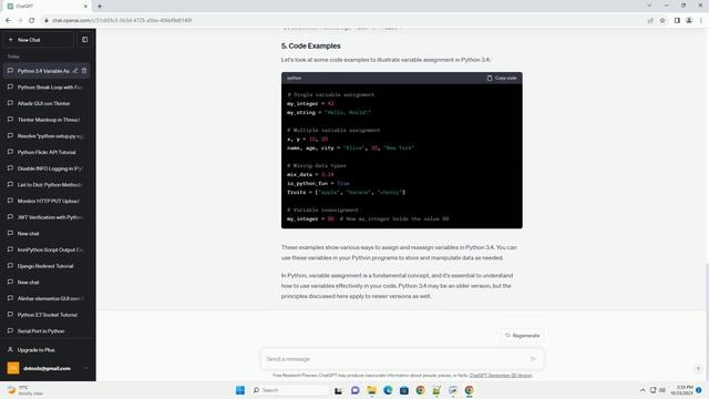 Python 3 4 Assign variable with variable смотреть онлайн