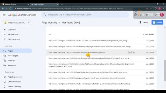 Not Found 404 Error | How To Fix 404 Page Not Found Errors In Blogger | Google Search Console смотреть онлайн