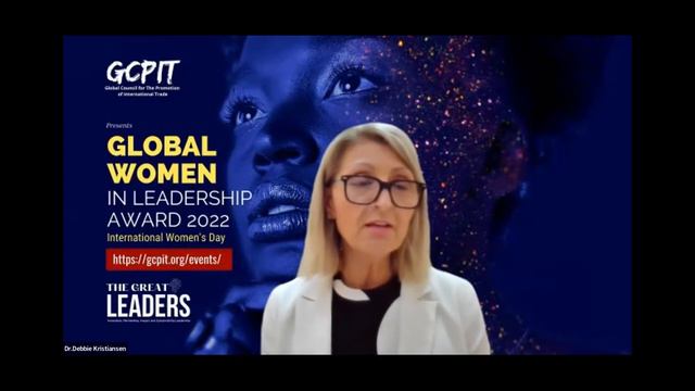 IWD & GWL2022: Dr. Debbie Kristiansen, GM, Bahrain IECC; Top 50 Global Inspirational Women, Bahrain