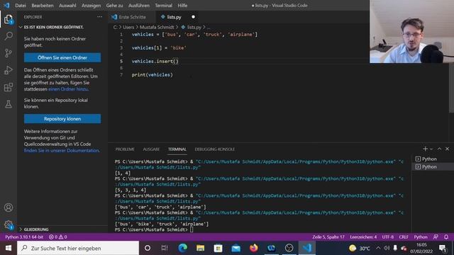 Python Tutorial 3: Lists смотреть онлайн