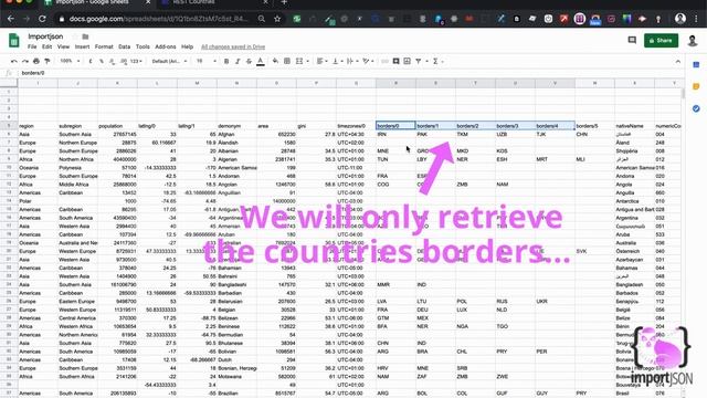 IMPORTJSON: A simple Google Sheets function to parse JSON data in a flash смотреть онлайн