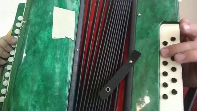 Как у нашего соседа весела была беседа разбор песни на гармони ля Дон Cossack song Евграф Самолётов смотреть онлайн