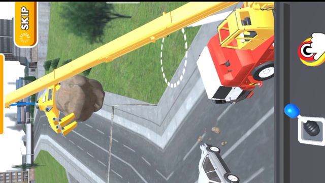 Crane Truck Rescue 3D Android Game | construction Vehicles смотреть онлайн