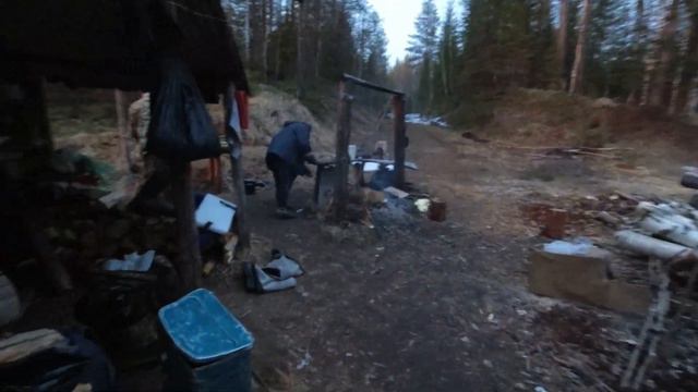 ПОЕЗДКА на ВЕЗДЕХОДЕ в ТАЙГУ. НАФАНЯ и КОМПАНИЯ. С нами ЛЕОНТЬЕВИЧ. Открываем сезон. Часть вторая. смотреть онлайн