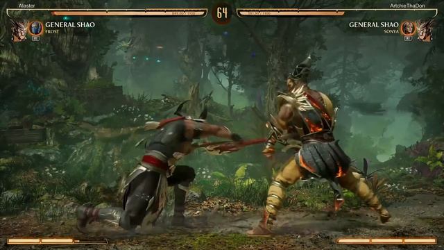 General Shao Mirror Match! Wielder Shao Vs Brawler Shao - Mortal Kombat 1 смотреть онлайн