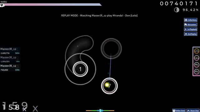 Don [Lolo] - Miranda! | Osu! 6 Stars (A) :O смотреть онлайн