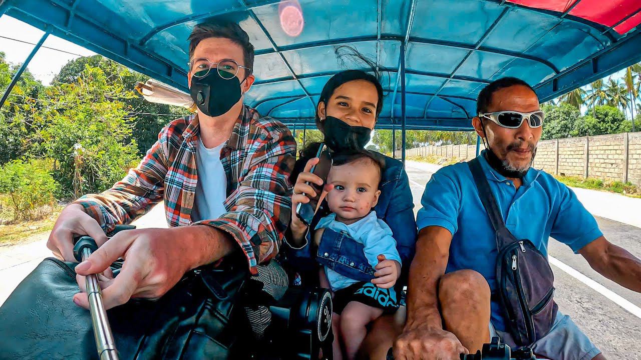 Определились с жильем на Филиппинах. Смотрим окрестности, общественный транспорт и магазин смотреть онлайн