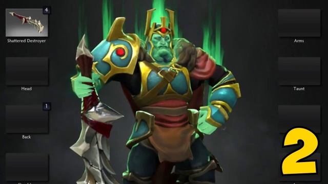 Все гемы на Wraith King'a | Dota 2 смотреть онлайн