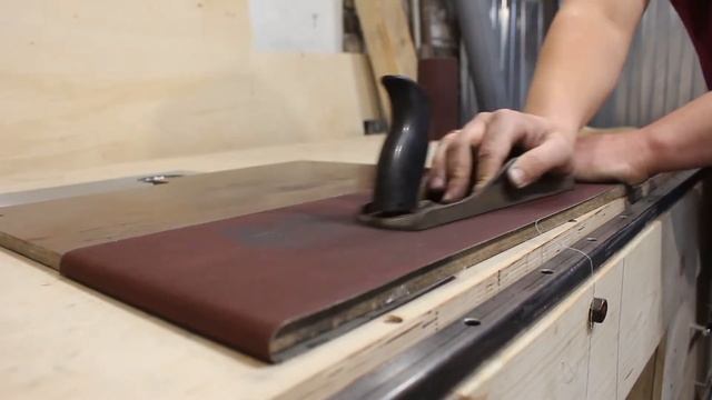 Привел в рабочее состояние свой первый ручной рубанок. смотреть онлайн