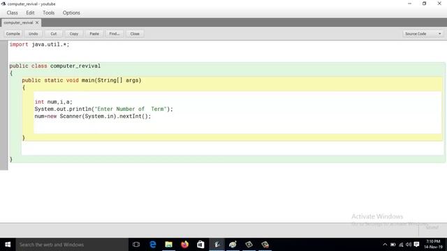 0 7 26 63 nth term Series Print Java Program (Hindi) смотреть онлайн