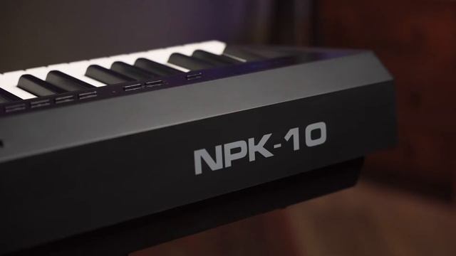 Компактное цифровое пианино NUX NPK-10 смотреть онлайн