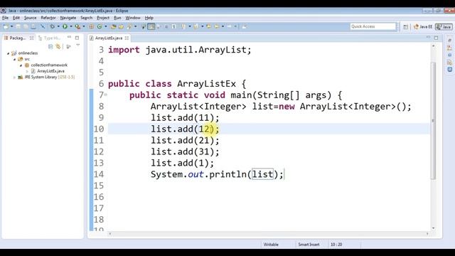 ArrayList in Java | Java ArrayList | What is an ArrayList in Java смотреть онлайн