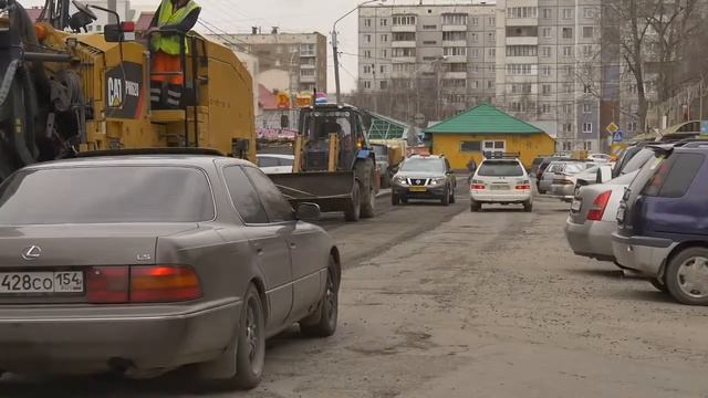 Ремонт Лесного тракта в Барнауле Апрель 2018 год смотреть онлайн
