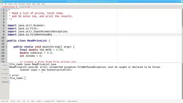 Chapter 18: Reading Files смотреть онлайн