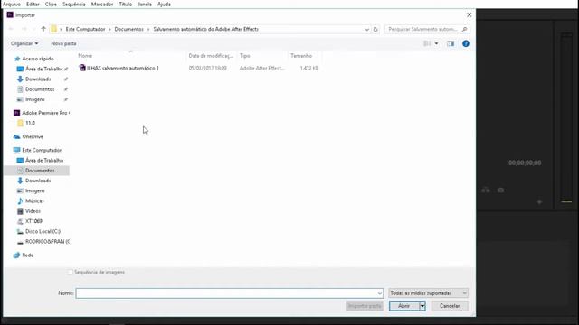 Importando do After effects para adobe premiere dynamic link смотреть онлайн
