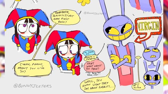 Озвучка комиксов ЦИФРОВОЙ ЦИРК #10 | Ankstar смотреть онлайн