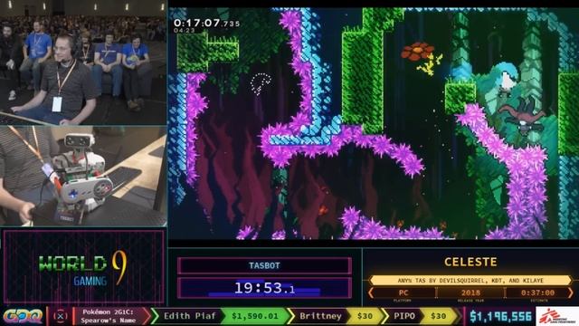 Celeste by TASBot, presented by dwangoAC - SGDQ2018 смотреть онлайн