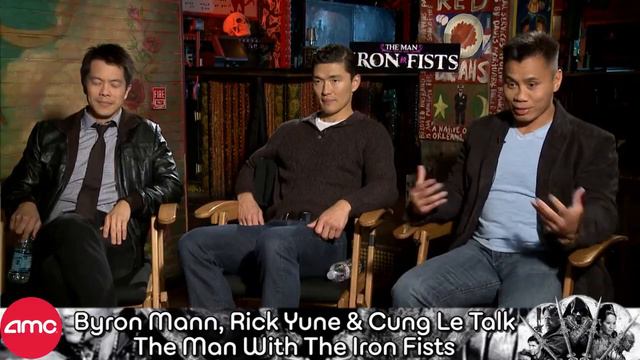 Cung Le, Rick Yune & Byron Mann Talk The Man With The Iron Fists (Interview) смотреть онлайн