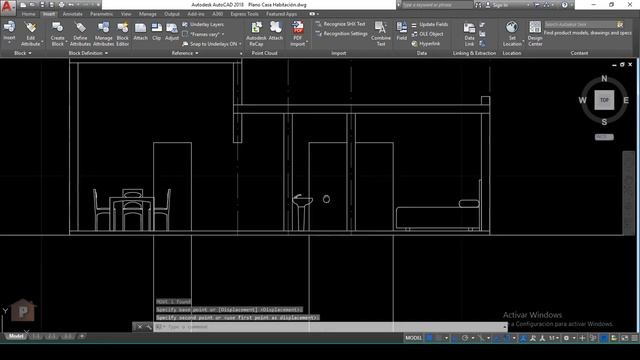 AUTOCAD 2018 - Cómo hacer un corte de un plano arquitectónico 2/3 смотреть онлайн