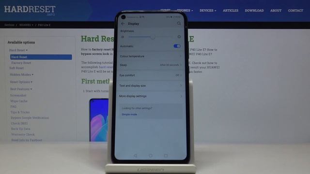 How to Set Adaptive Brightness in HUAWEI P40 Lite E – Automatic Screen Intensity смотреть онлайн