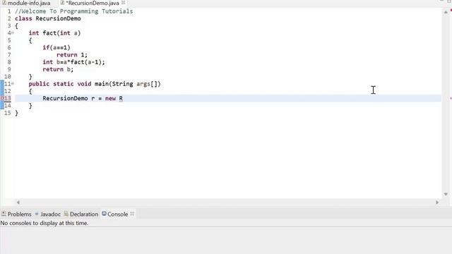 #java#programming Recursion In Java смотреть онлайн