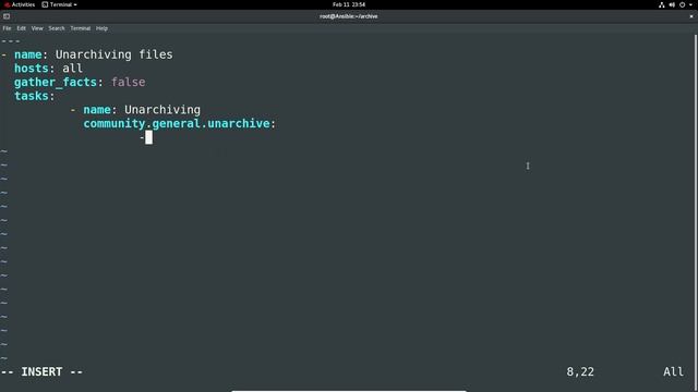 RHCE RHEL 8 - Ansible - Archiving смотреть онлайн