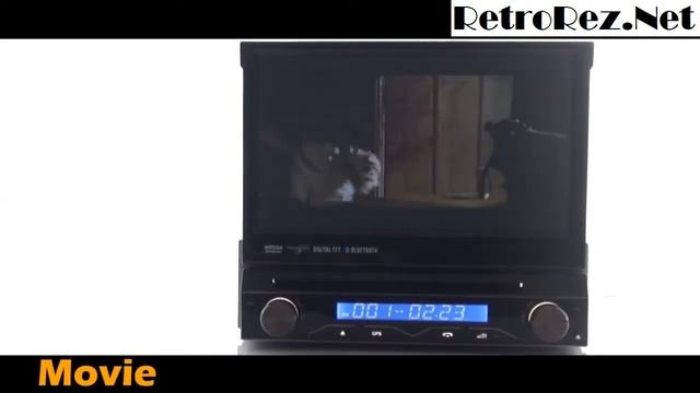 Flip-Out Touch Screen "Ecstasy" Car DVD Player - (1 DIN) - RetroRez.Net смотреть онлайн