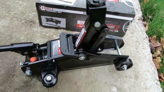 Обзор подкатного гидравлического домкрата ForceKraft. смотреть онлайн