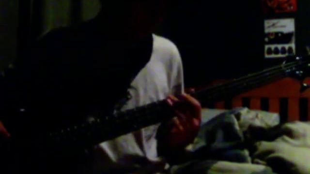 Three Days Grace - Riot bass cover смотреть онлайн