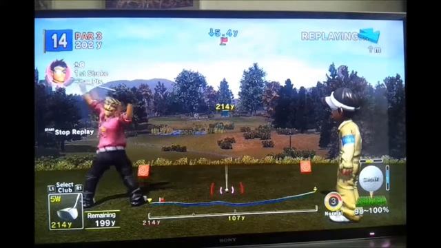 2 x hole in one - everybody's golf world tour PS3 смотреть онлайн