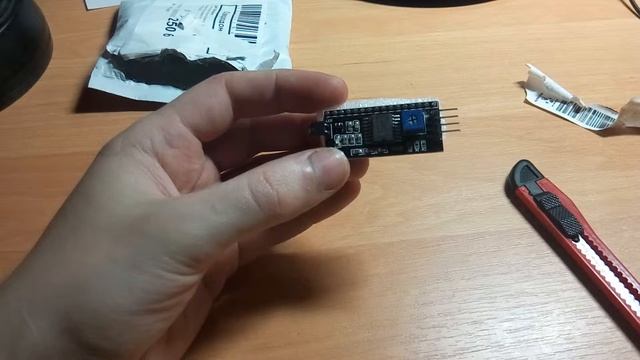 Китай это всё - ЖК-Адаптер lcd1602 I2C смотреть онлайн