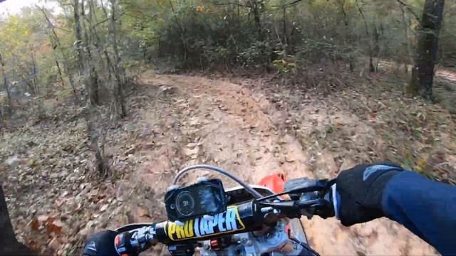 Flying Peacock productions- honda xr400r enduro fun ride смотреть онлайн