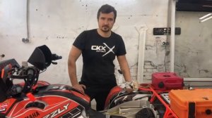 Замена топливного фильтра на Yamaha grizzly 700