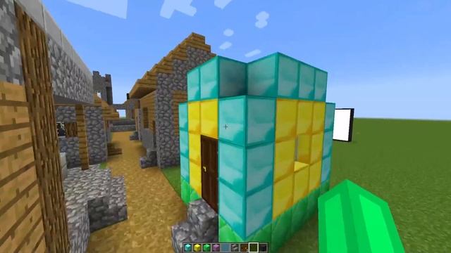 Я ПРОКАЧАЛ ДЕРЕВНЮ ЖИТЕЛЕЙ В МАЙНКРАФТ!!! смотреть онлайн