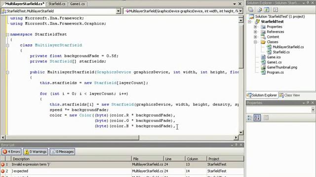 🔴 Starfield Creation (3) • Space Fighter Game • XNA and C# Game Development • MonoGame • (Pt.42) смотреть онлайн