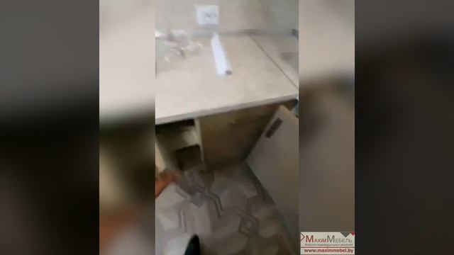 Кухня угловая MaximМебель - МДФ Крашеное 2600*1600 мм смотреть онлайн