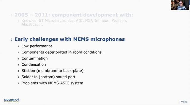 MEMS Microphones 2001-2021 | Mosomic Seminar at the Royal Institute of Technology смотреть онлайн