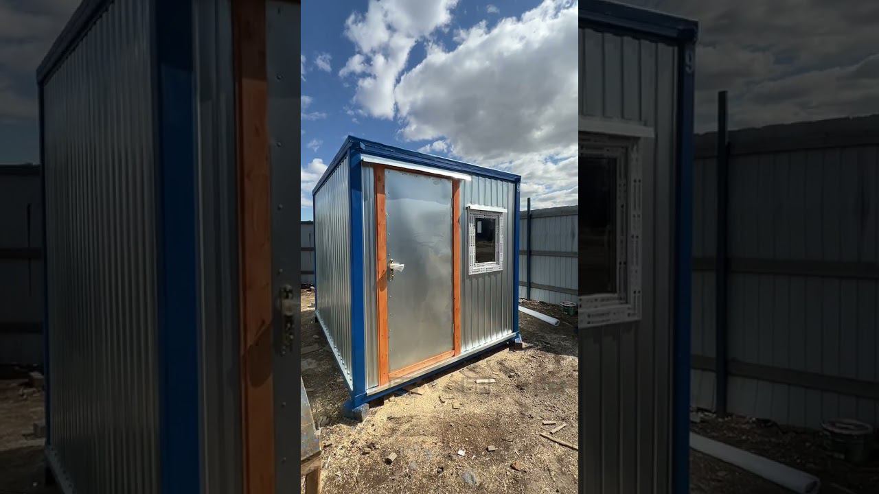 Бытовка БК-1 в OSB 3.0 х 2.4 м. смотреть онлайн