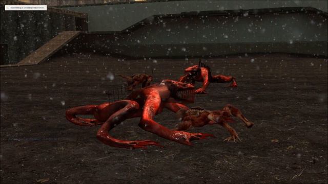 SCP CB 939 VS Resident Evil Lickers Monster NPC Battle Garry's Mod смотреть онлайн
