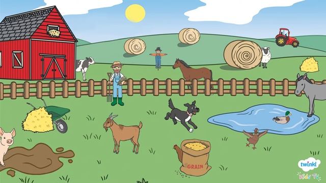 I Spy on the Farm | Interactive Game for Kids | EYFS смотреть онлайн