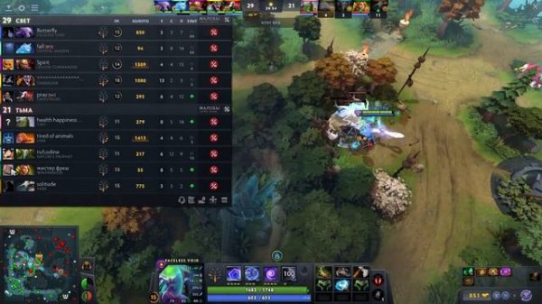 Топ 1 ранг на Войде - Satanic Faceless Void 7.35 DOTA 2