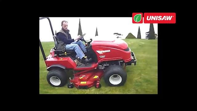 Уникальный трактор для работы на склоне!