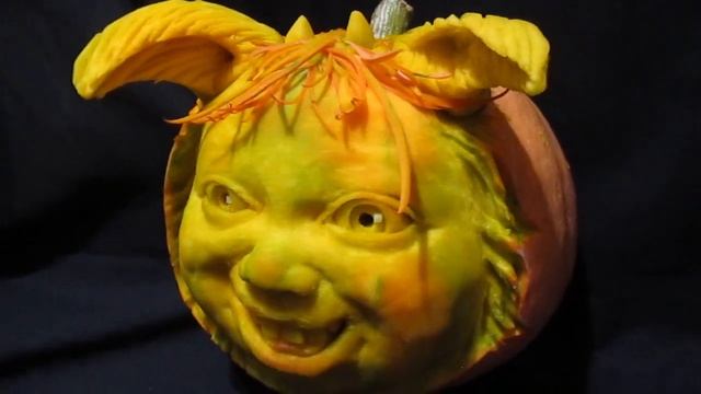 Резьба по тыкве смотреть онлайн