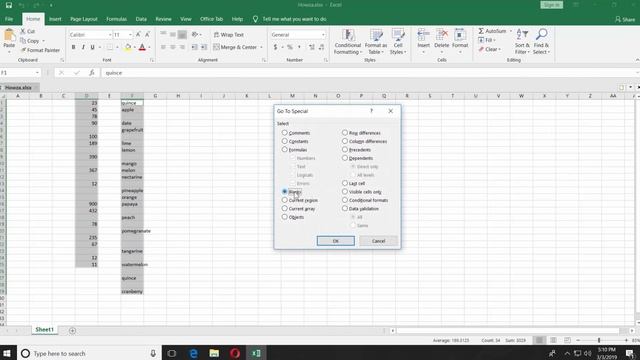 How to Delete Blank Rows in Excel 2019 | How to Remove Blank Rows in Excel 2019 смотреть онлайн