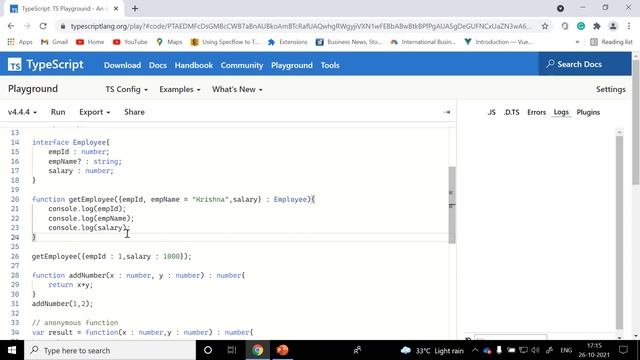 TypeScript | Arrow functions смотреть онлайн