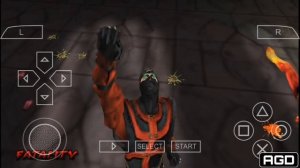 Mortal Kombat Unchained All Fatalities PPSSPP