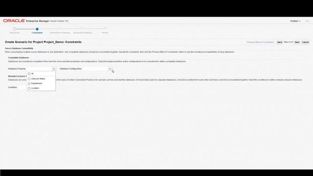 Oracle Database Consolidation Workbench Overview смотреть онлайн